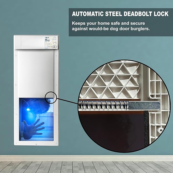 Power Pet, Fully Automatic Pet Door, Wall Mount, by High Tech Pet Brand. Pet - Image 3