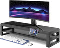 GECKOSTROLL 2-Tier Metal Computer monitor stand Laptop Desk Shelf & Monitor by Unknown