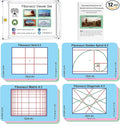 CLPA Fibonacci Viewfinder Set: Fibonacci Matrix, and Diagonals by CLPA