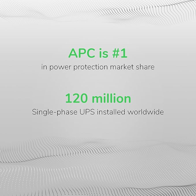 APC UPS Back-UPS Pro, 1000VA Sinewave UPS Battery Backup & Surge Protector - Image 12