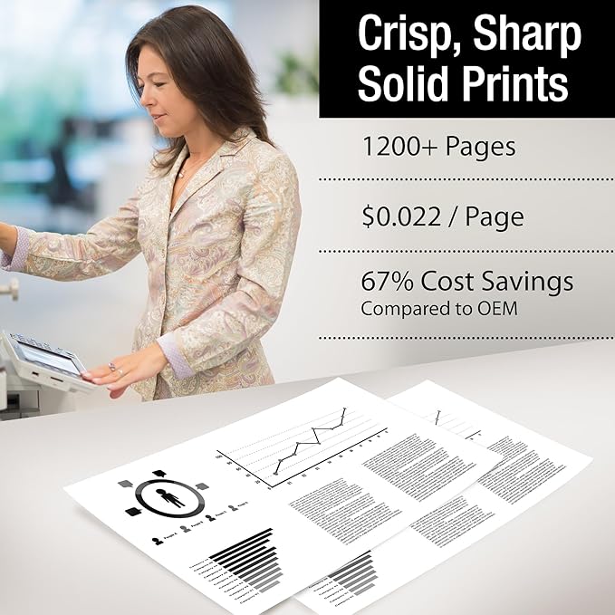 CS Replacement Compatible with Canon MF275DW Toner Cartridge 5645C001 to use - Image 2