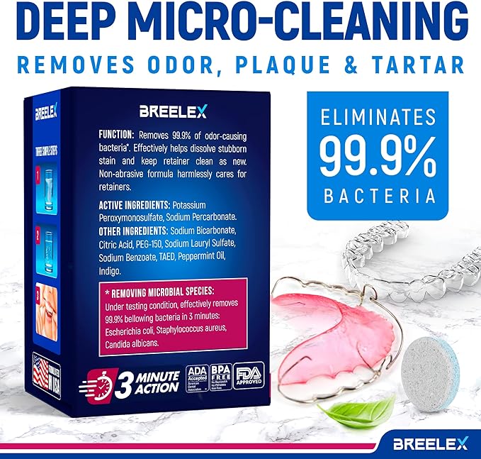 Breelex Denture Cleaning Tablets - Image 6