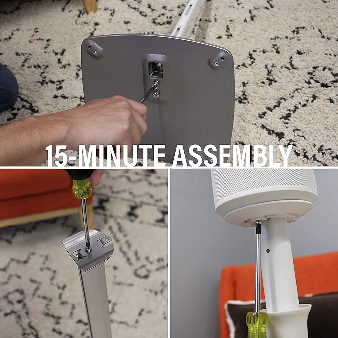 Sanus Height-Adjustable Speaker Stand - Image 3