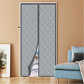 Magnetic Thermal Insulated Door Curtain, Fits Door Size 38" x 82", Durable by Welcometobuy