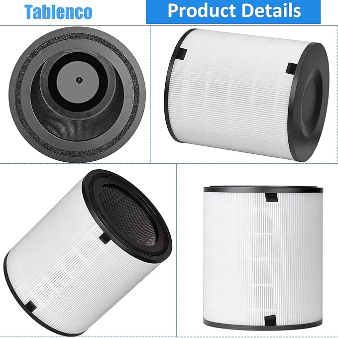 Tablenco for LEVOIT LV-H133 Air Purifier Replacement Filter Set -True and - Image 2
