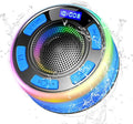Shower Bluetooth Speaker IPX7 Waterproof, Portable Bluetooth Speakers by PRSCFUM