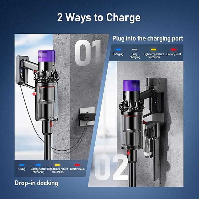 Morpilot Replacement Battery for V10, 25.2V 8000mAh Li-ion Battery Perfectly - Image 8