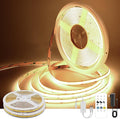 Pandery COB LED Strip Lights Warm White, 24V Dimmable led Light Strip KIT by PanderyCOBLightUPYourLife