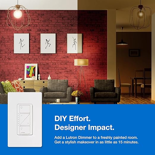 Lutron Caseta Original Smart Dimmer Switch Kit, 2 Dimmer Switches, 2 Wall Plates - Image 13