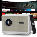 Projector with WiFi and Bluetooth｜3 Years Protection｜2000ANSI Native 1080P/4K by Maypug