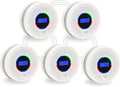 Kesymo 5Pack Upgraded Interlinked Smoke Carbon Monoxide Detector, Battery by Unknown