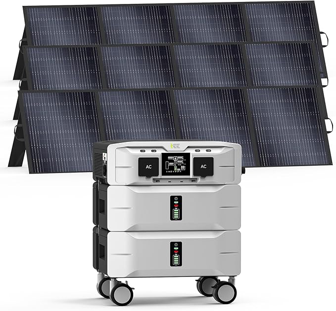 IEE SP5000 Solar Generator 5000W, 5120Wh Power Station by EnerVikSolargeneratorforhomeuse