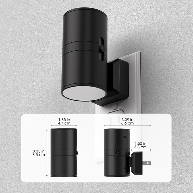 Briignite Night Lights Plug into Wall, Modern LED Night Light Plug in, Dusk to - Image 6