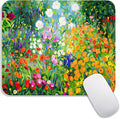 Armanza Square Mouse Pad Flowers Floral, Personalized Premium-Textured Custom by Armanza
