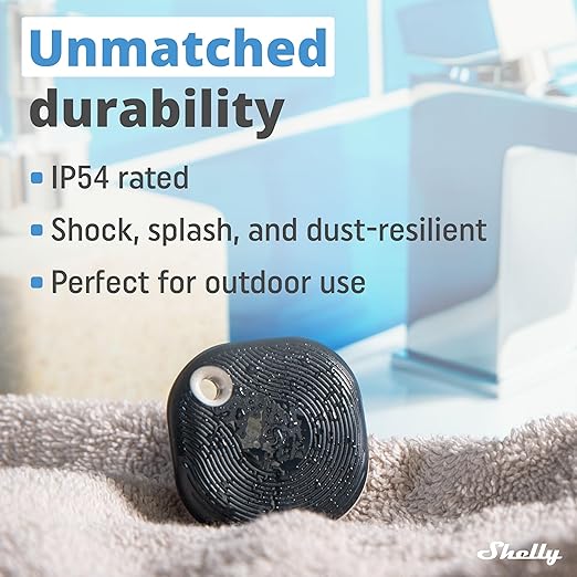 Shelly Blu Button Tough Black | Bluetooth-Operated Multi-Click Action and - Image 7