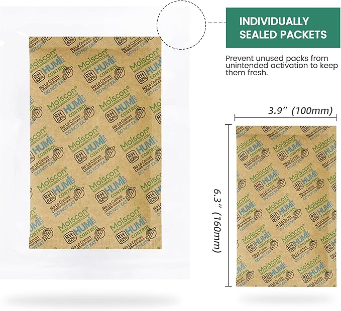 Wisesorb 62% Two-Way Humidity Control Packs, 67 Gram 20 Pack - Image 3
