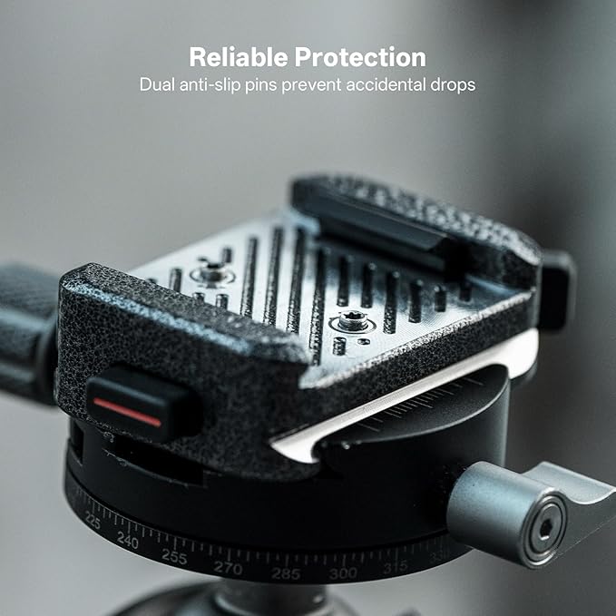 PGYTECH Quick Release Plate & Clamp V2, Arca Swiss Plate Camera Mount Adapter - Image 6
