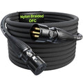 XLR Cables 15 Feet, Professional Gold-Plated Rean Connectors from Neutrik by AA