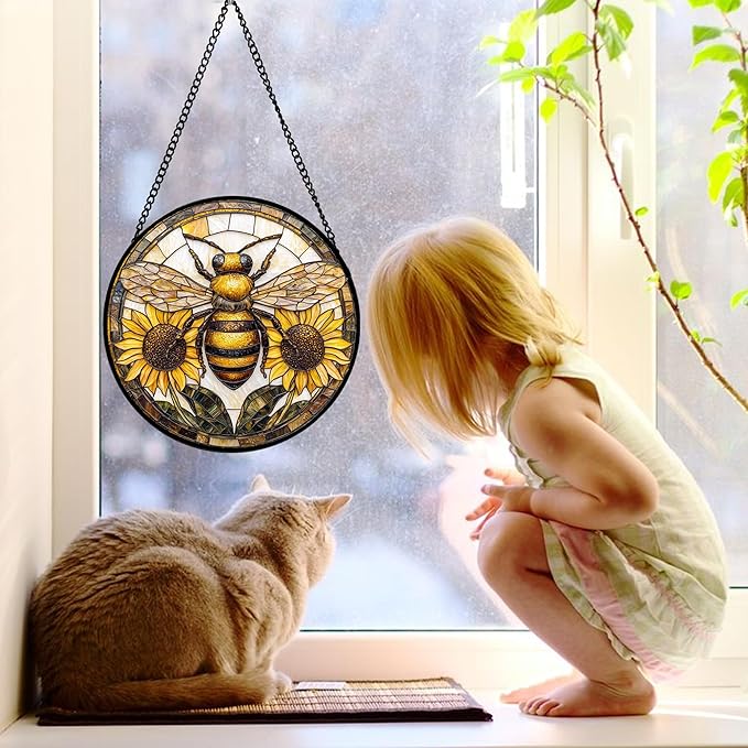 DASTOLL Stained Glass Window Hanging - Image 4