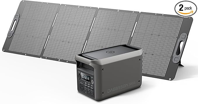 DABBSSON 3072Wh Solar Generator by Dabbsson