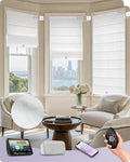 Graywind Smart Roman Shades Compatible by Graywindbeyondshading
