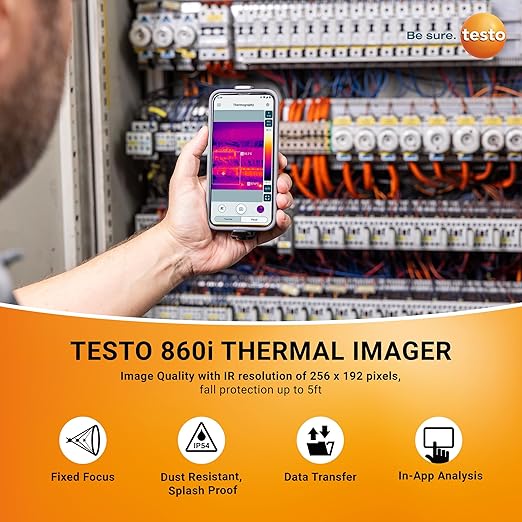 testo 860i Wireless Thermal Imaging Camera Set - Image 4