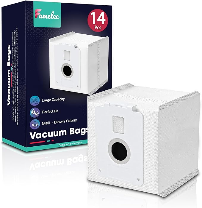 FAMELEC 14 Pack Replacement Dust Bags by FAMELEC