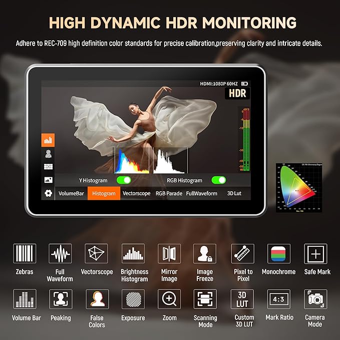 VILTROX DC-X2 2000 Nits Video Field Monitor - Image 3