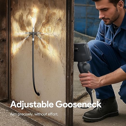 DEPSTECH Dual Lens Two-Way Articulating Borescope Camera - Image 3