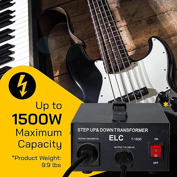 ELC T Series 1500+ Watt Voltage Converter Transformer - Image 4