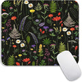 Armanza Square Mouse Pad Flowers, Personalized Premium-Textured Custom Mouse by Armanza