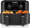Chefman TurboFry Touch Dual Air Fryer, Maximize The Healthiest Meals by Chefman