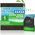 Breathe Naturally Universal Cut To Fit Carbon Activated Air Filter by BreatheNaturally