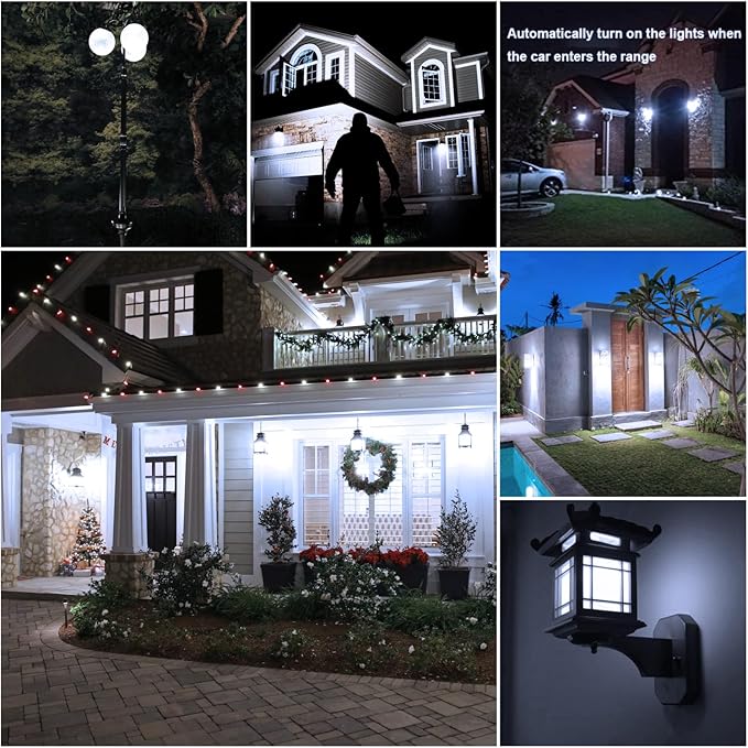 Radar Motion Sensor LED Light Bulbs, 32W Daylight White 6000K 4000LM Auto - Image 3