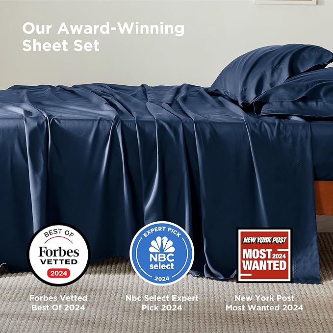 Bedsure King Size Sheets Set, Cooling Sheets - Image 2
