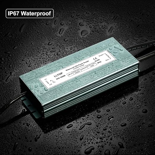 LLTOP LED Driver 400 Watts 110V/120V AC to 24V DC 16.6A Power Supply Waterproof - Image 7