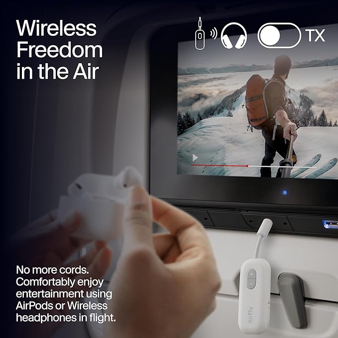 Twelve South AirFly SE | Bluetooth Wireless Audio Transmitter Adapter - Image 5