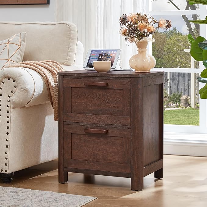 Joaxswe Farmhouse Nightstand - Image 5