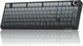 KI99 Pro 96% Wireless Mechanical Keyboard, RGB Gaming Keyboard, Hot-Swappable Pre-Lubed Switches, Gasket Structure Creamy Keyboards (Gradient-Black, Non-Silent Version)