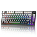YUNZII RT75 PRO Dual 8K Wireless Gaming Keyboard, Rapid Trigger Mechanical Hall Effect Magnetic Keyboards, RGB Custom SOCD/DKS