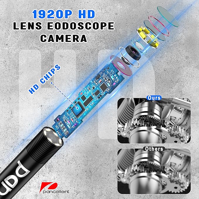 0.216 in Ultra-Thin Snake Inspection Borescope, Pancellent Type C Endoscope - Image 3