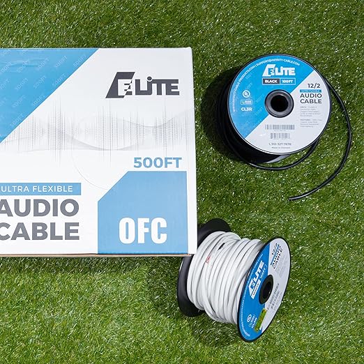 Elite 12/2 Speaker Wire 100ft, UL Listed, - Image 8