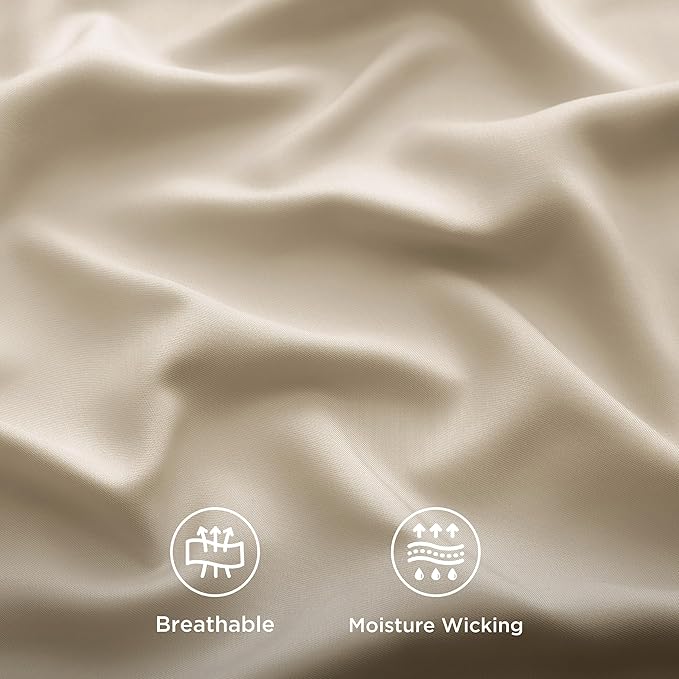 Bedsure California King Sheet Sets, Cooling Sheets - Image 5