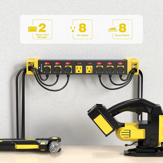 Power Strip with Individual Switches - Image 2