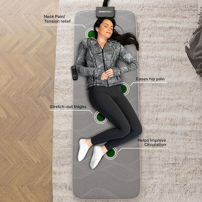 GhostBed Massage Mat with 3" Gel Memory Foam - Image 7