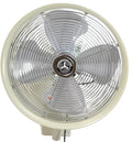 HydroMist Oscillating Wall Mounted Outdoor-Rated Fan, 3-Speed Cord Control by HydroMist