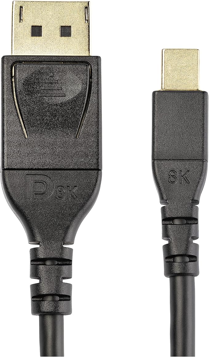 StarTech.com 6ft VESA Certified Mini DisplayPort to DisplayPort 1.4 Cable - Image 4
