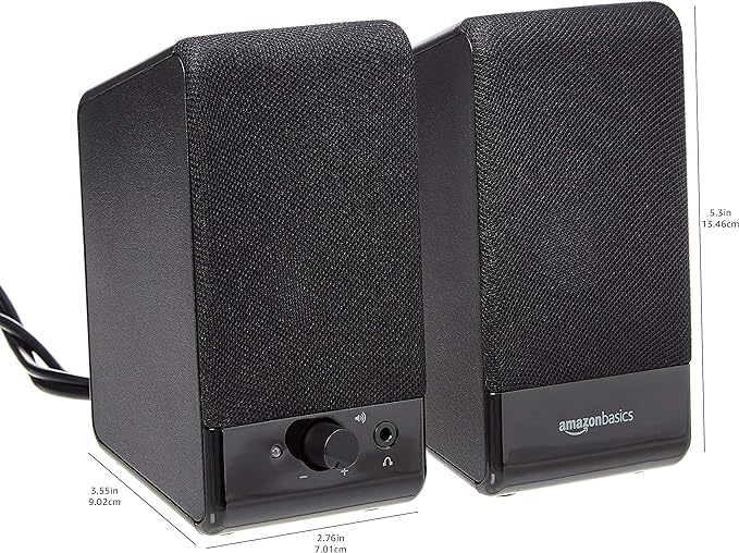 Amazon Basics USB-Powered Computer Speakers - Image 6