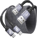 USB A to USB C Cable 15FT Extra Long, USB C Cable Fast Charging, Upgraded Extra by PRAKIE