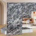 Wall Panels Peel and Stick，PVC Imitation Artificial Marble Tiles Sticker，10 pcs by Unknown